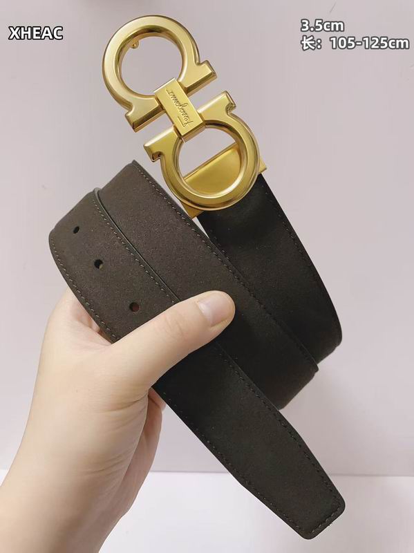 Ferragamo belt 35mmX105-125cm 8L186